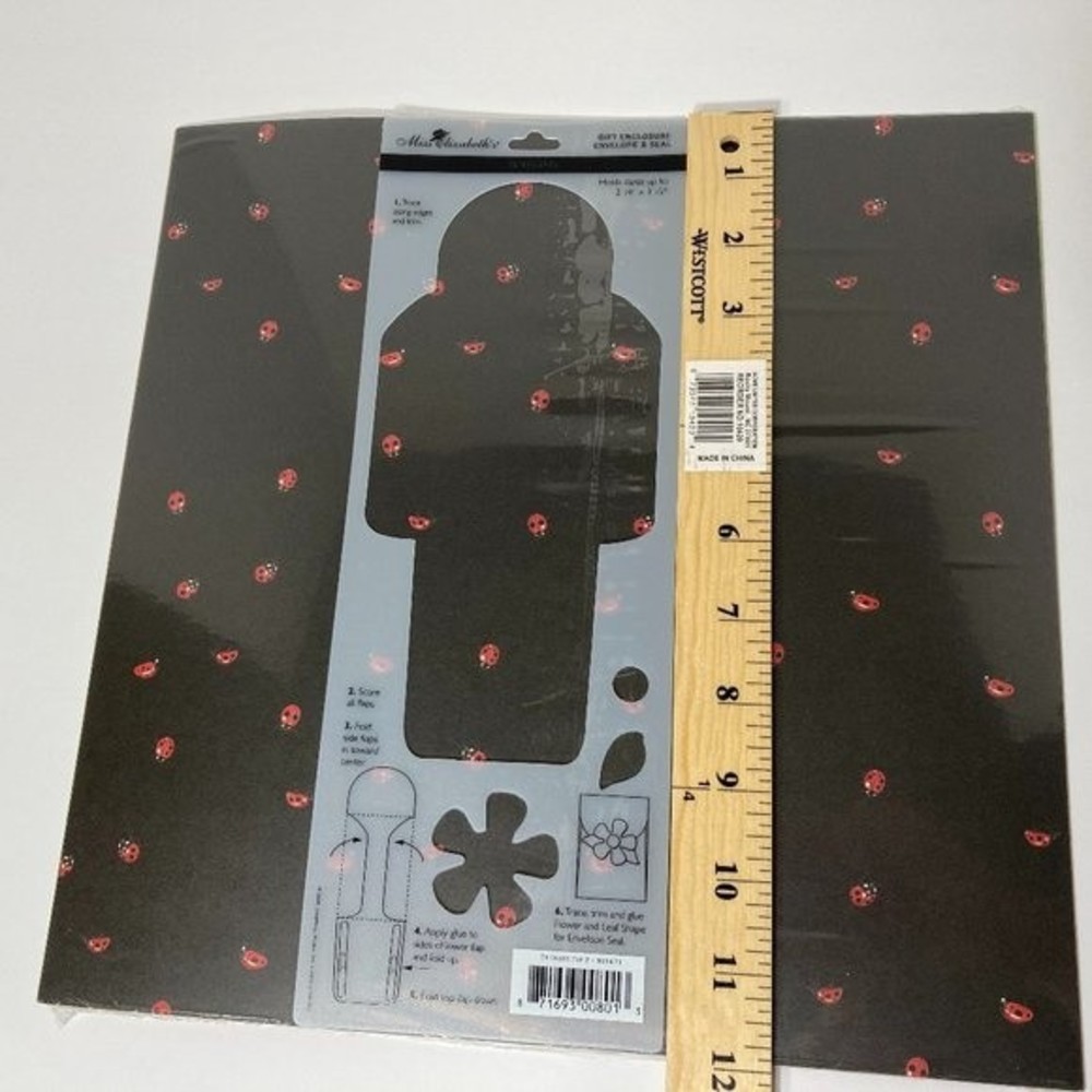 Flower Gift Enclosure Envelope & Seal Paper Crafts